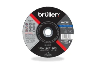 Disco de Corte Brüllen Extra Fino Para Acero (Inox) 7-7/8” Tipo 41